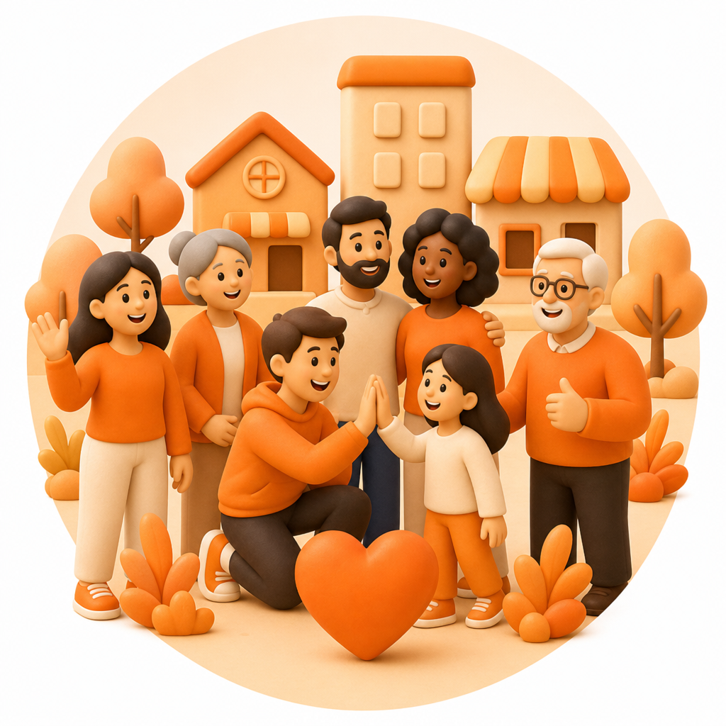 Community thriving together