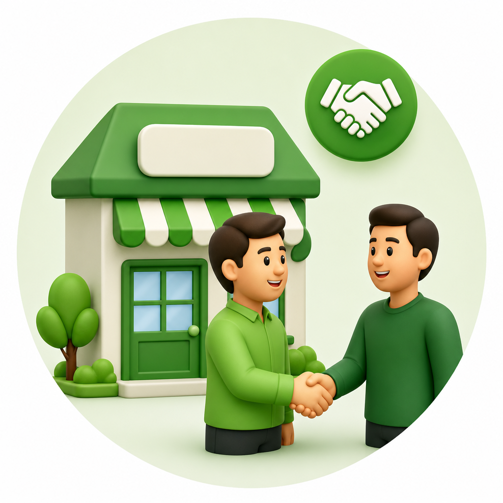 Introducing a local business partner